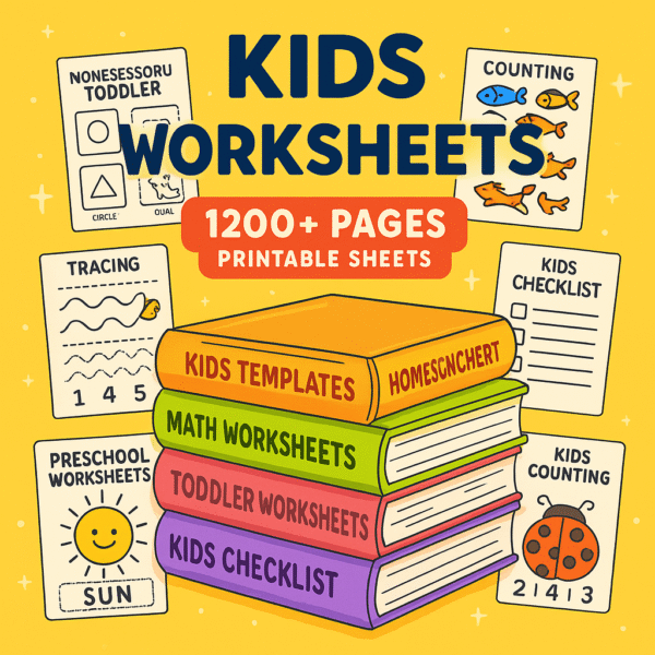 Kids WorkSheets - Image 4