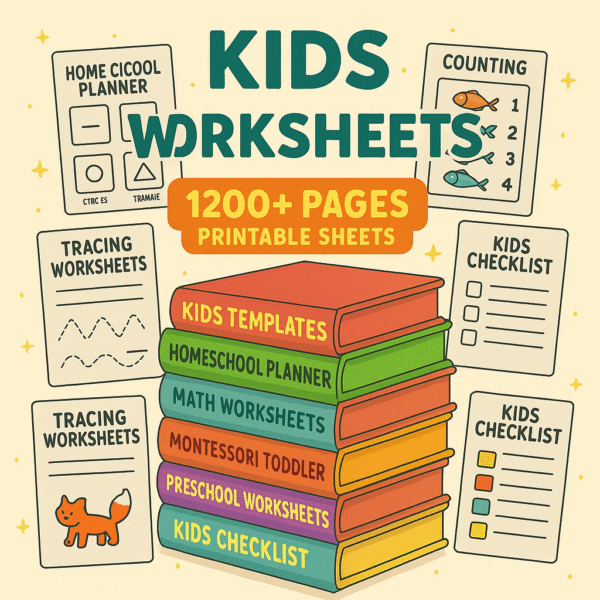 Kids WorkSheets - Image 3